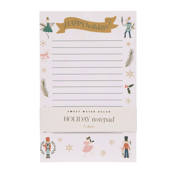 Nutcracker Notepad For Discount
