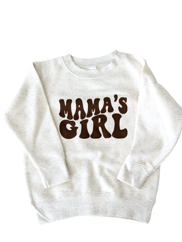 Retro s Mama Girl Pullover Online Hot Sale - Image 2