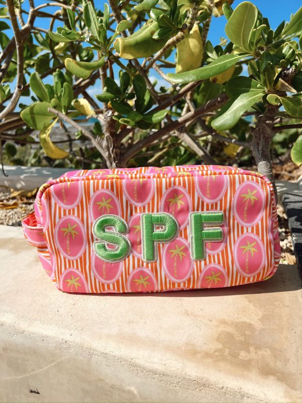 SPF - Pink Palms Large Online now