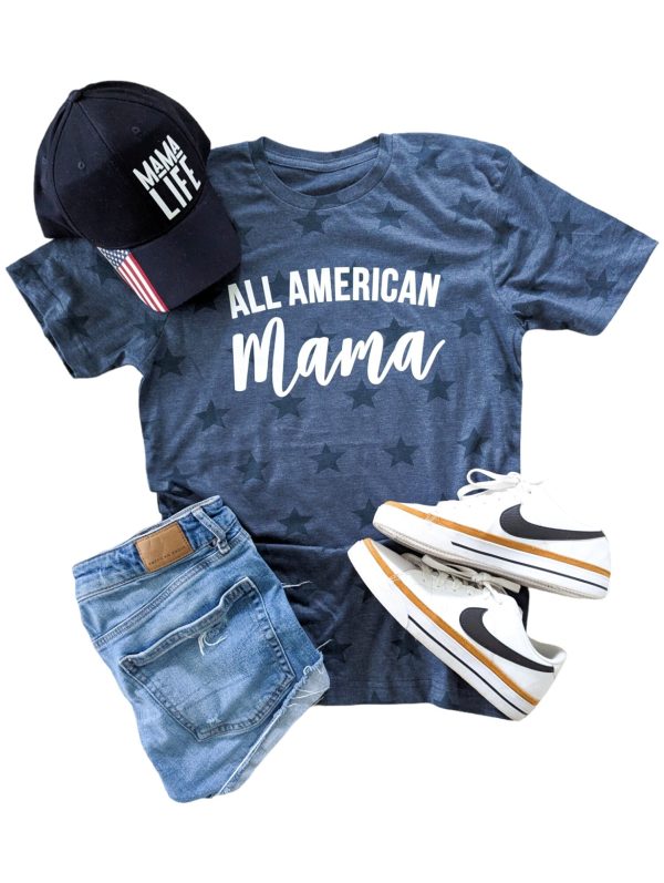 All American Mama Star Tee For Cheap - Image 3