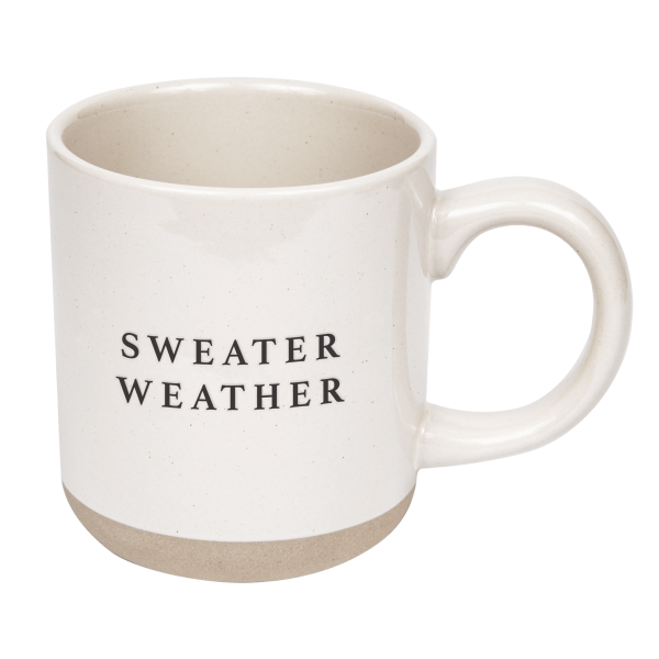 Sweater Weather Stoneware Coffee Mug Cheap - Image 2