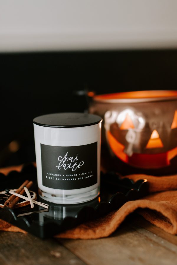 Chai Latte 9oz Candle Online - Image 4
