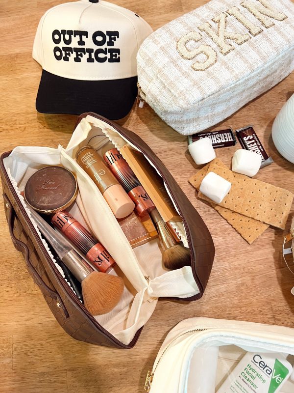 Rosemary Leather Makeup Bag Online Hot Sale - Image 2
