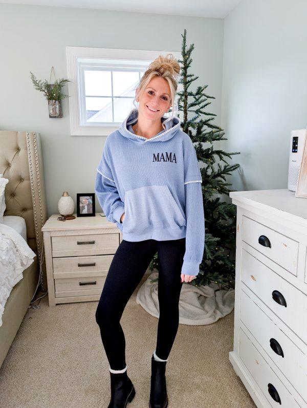 Blue Iris Crafty Box Hoodie Online