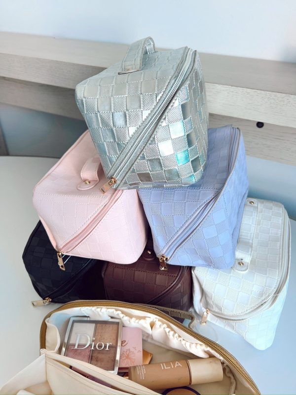 Rosemary Leather Makeup Bag Online Hot Sale - Image 4