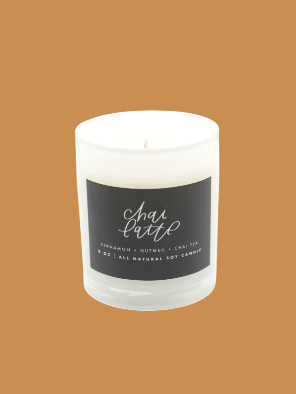 Chai Latte 9oz Candle Online - Image 2