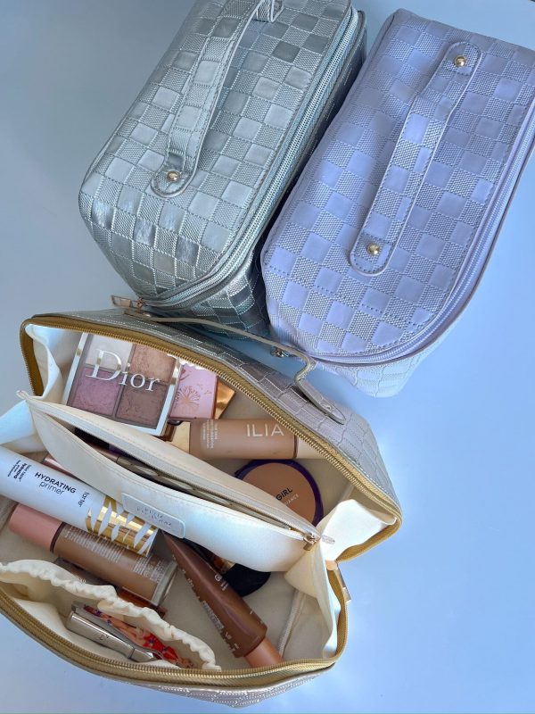 Rosemary Leather Makeup Bag Online Hot Sale