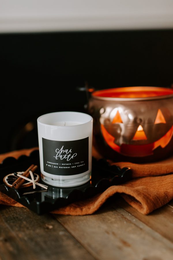 Chai Latte 9oz Candle Online - Image 3