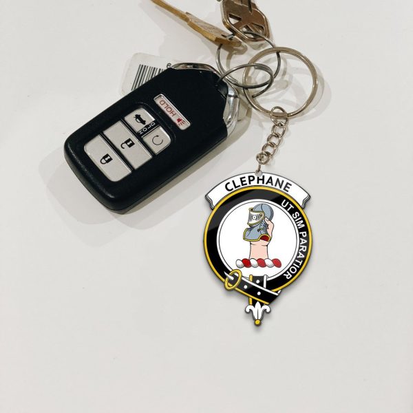 Clephane (or Clephan) Crest Keychain For Discount - Image 2