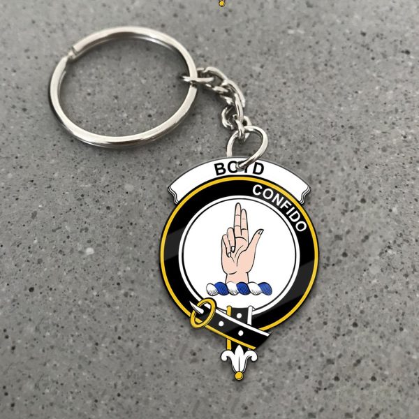 Boyd Crest Keychain on Sale