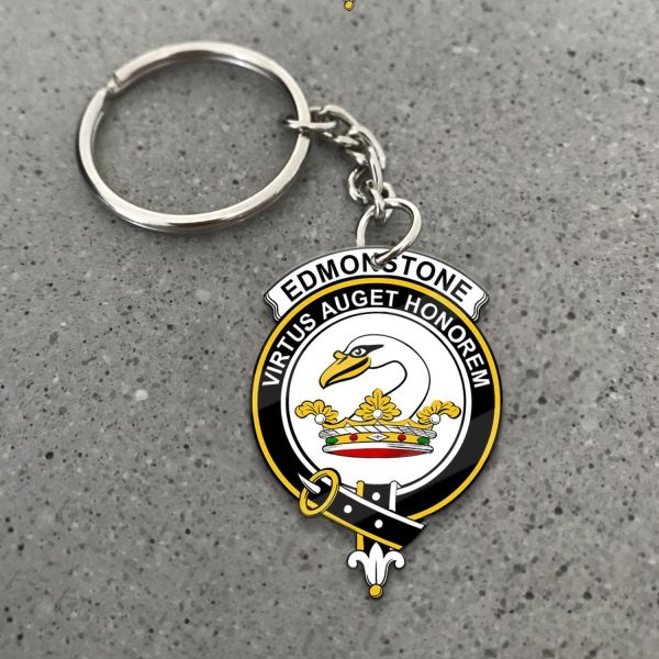 Elphinstone Crest Keychain Fashion