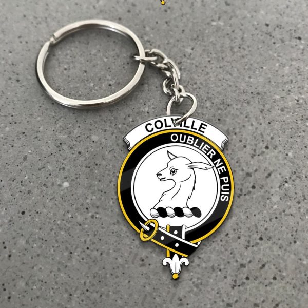 Colville Crest Keychain Cheap