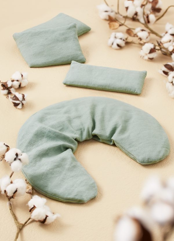 Hot Cold Linen Body Wrap - Sage Online Sale - Image 4